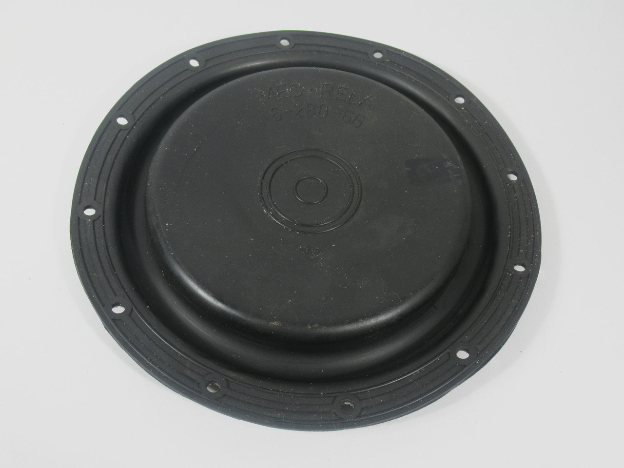 MEC-RELA 6-280-66 Valve Diaphragm 11" OD 7-1/2" ID 1-1/4" W 12-Bolt NOP