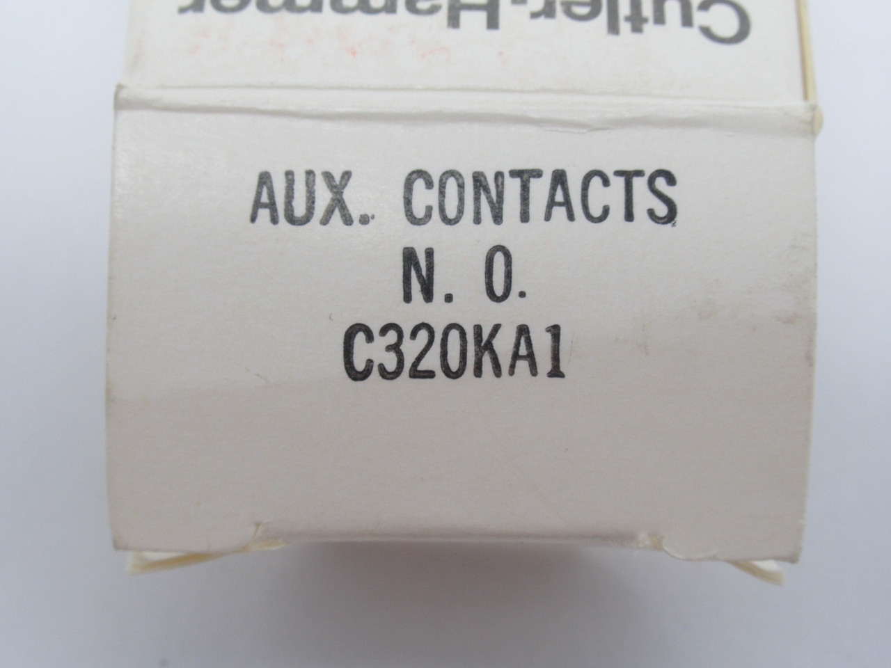 Eaton/Cutler-Hammer C320KA1 Series A2 Auxiliary Contact Block 1NO 600VAC NEW