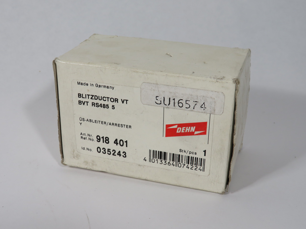 Dehn 918401 BVT RS485 5 Blitzductor Surge Arrester 5VDC 500mA 6VDC 10kA NEW