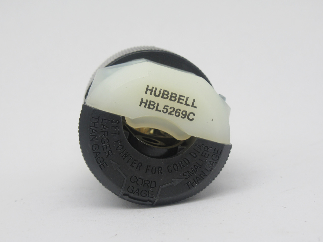 Hubbell HBL5269C Insulgrip Straight Blade Connector Body 15A 125V 2P 3W NEW