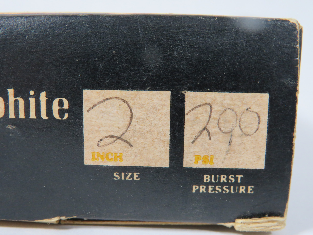 Carborundum Falls Impervious Graphite Rupture Disc 2" Size 210psi Max IN BOX NOP