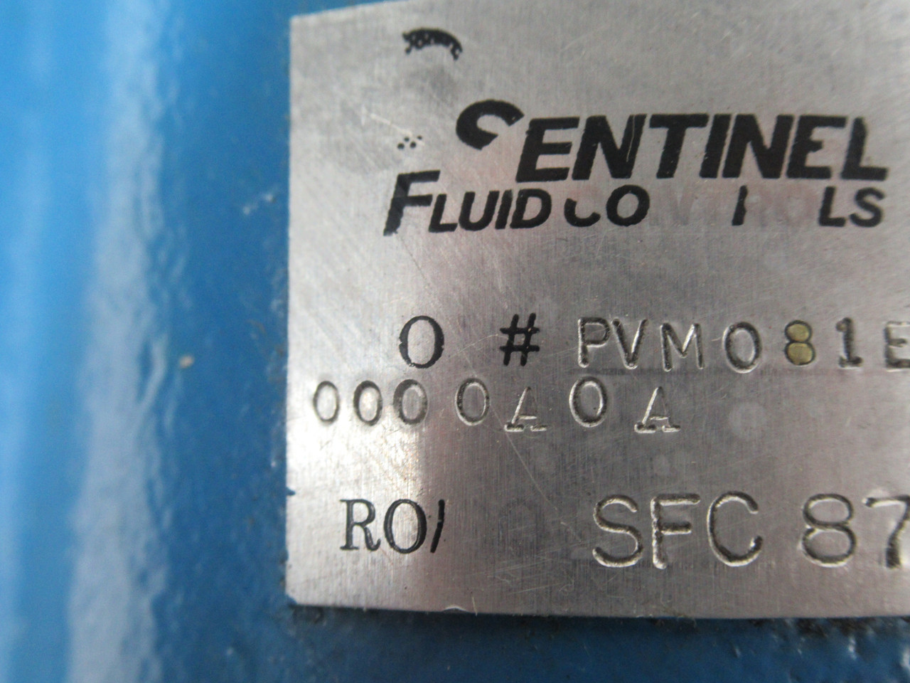 Sentinel PVM081ER09ES02AAB28240000A0A Open Circuit Axial Piston Pump USED