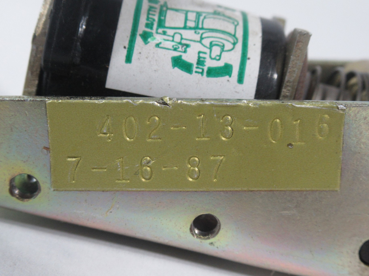 Warner Electric 402-13-016 Clutch Brake 24VDC Coil USED