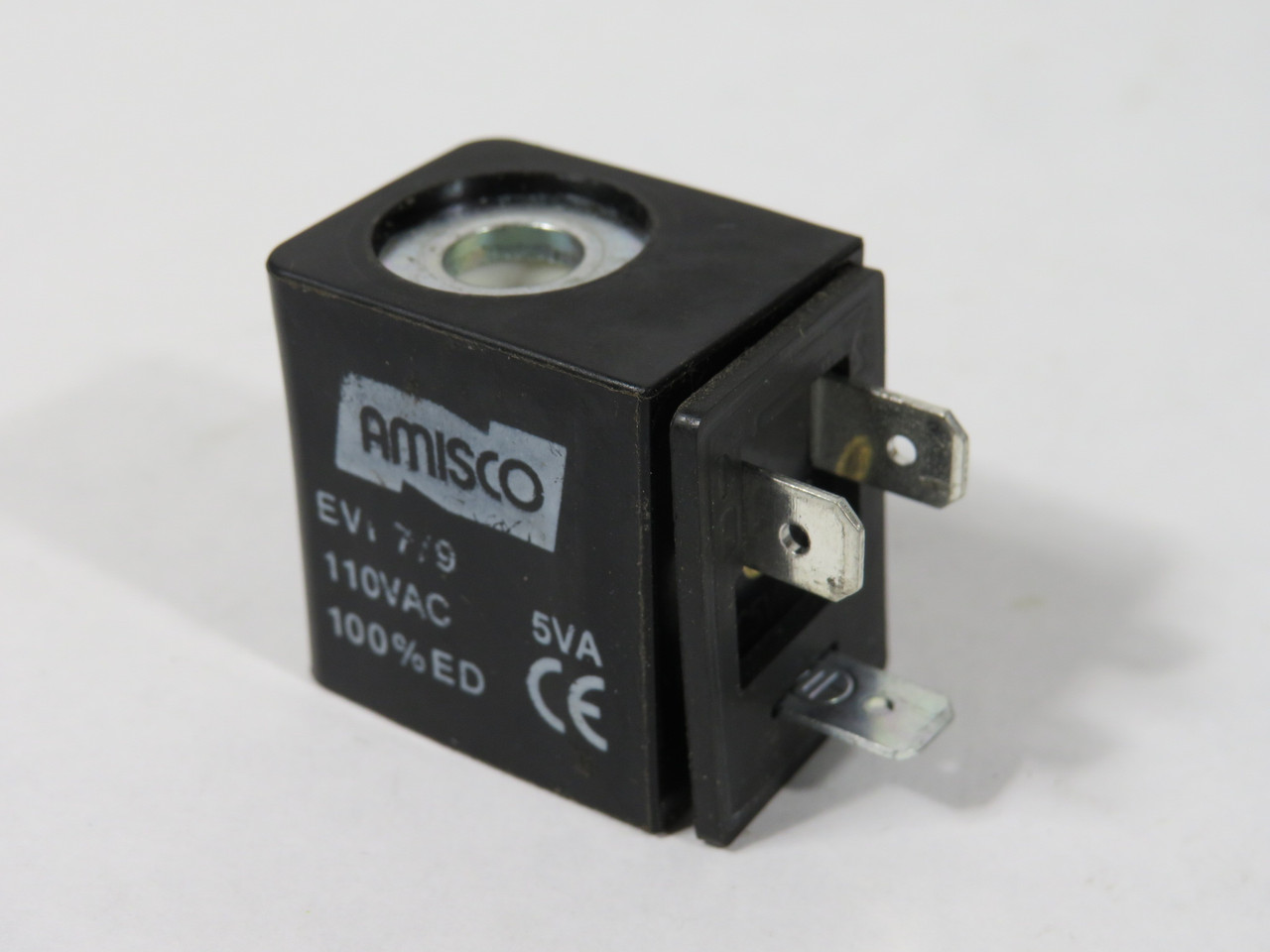 Amisco EVI-7/9-110VAC Solenoid Coil 110VAC 5VA 100%ED USED