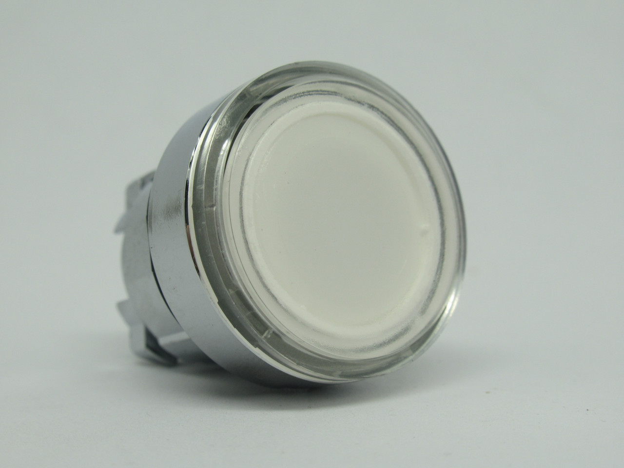 Schneider Electric ZB4BH013 Illuminated Push Button Head WHITE 22mm D USED
