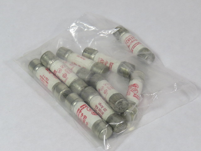 Ferraz Shawmut ATM20 Fast Acting Fuse 20A 600V Lot of 10 USED