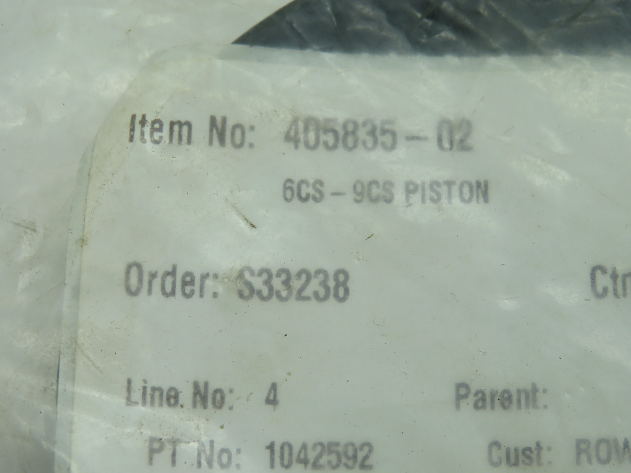 Danfoss 405835-02 Piston for 6CS-9CS Airflex Brake NWB