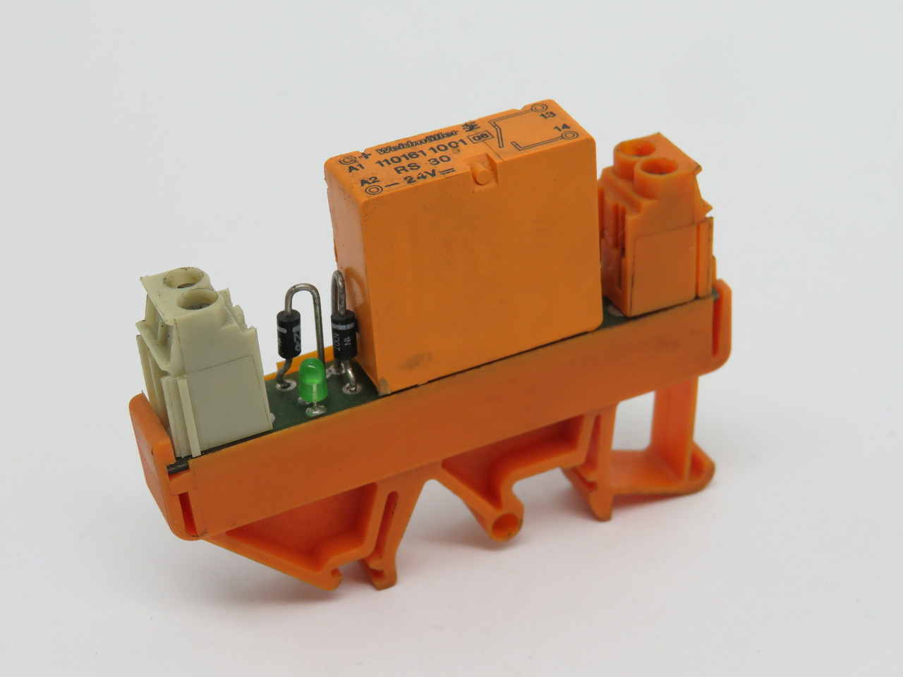 Weidmuller RS 30 24VDC LD LP 1A Relay Module 24VDC 8A USED