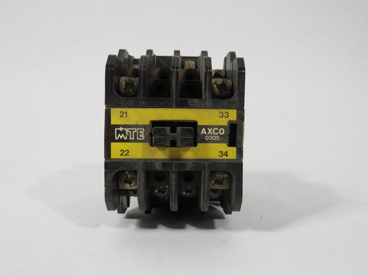 MTF AXC0-0305 Contactor 120/127V 60Hz 16A 3Ph USED