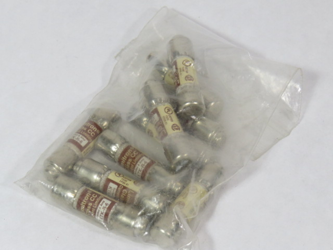 Limitron KTK-R-6 Current Limiting Fuse 6A 600V Lot of 10 USED