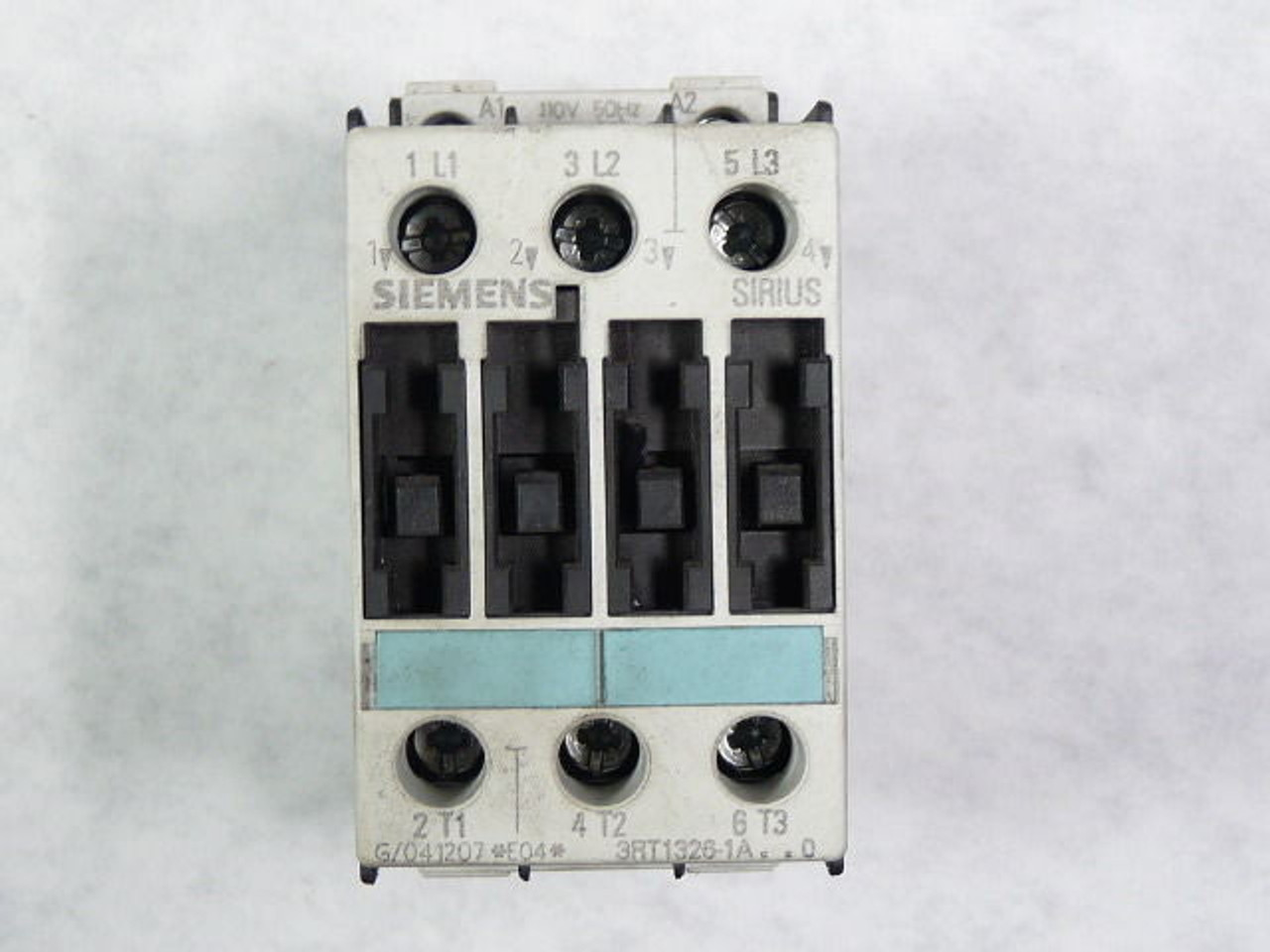 Siemens 3RT1326-1AK60 Contactor 110V/50Hz 120V/60Hz 40A NO AUXILIARY BLOCK USED