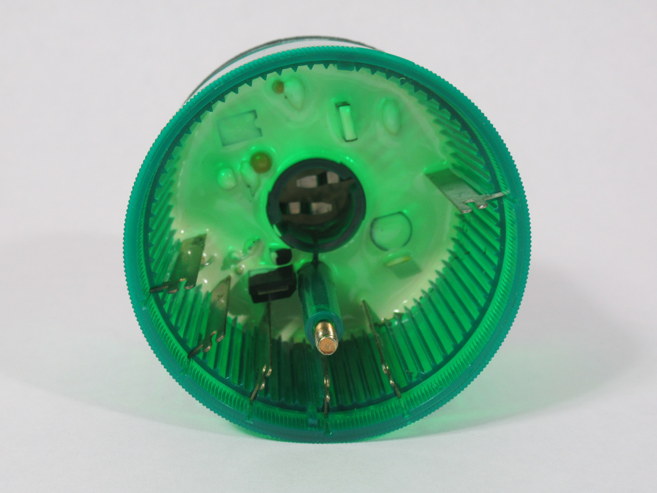 Telemecanique XVA-C43 Flashing Beacon Light GREEN 24-230V *NO BULB* USED