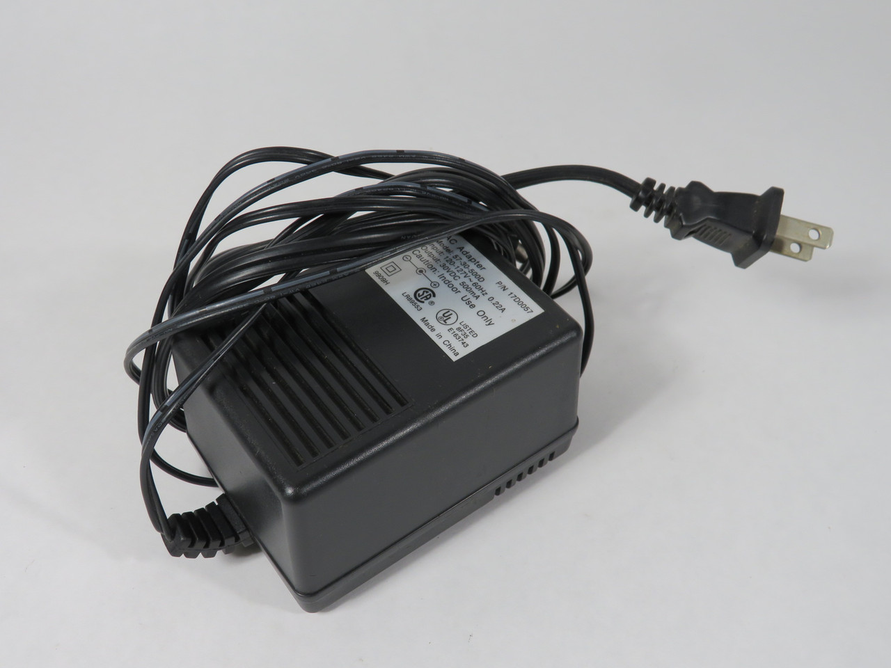 Lexmark 17D0057 Printer AC Adapter 120-127V 60Hz 0.22A Model 57-30-500D USED