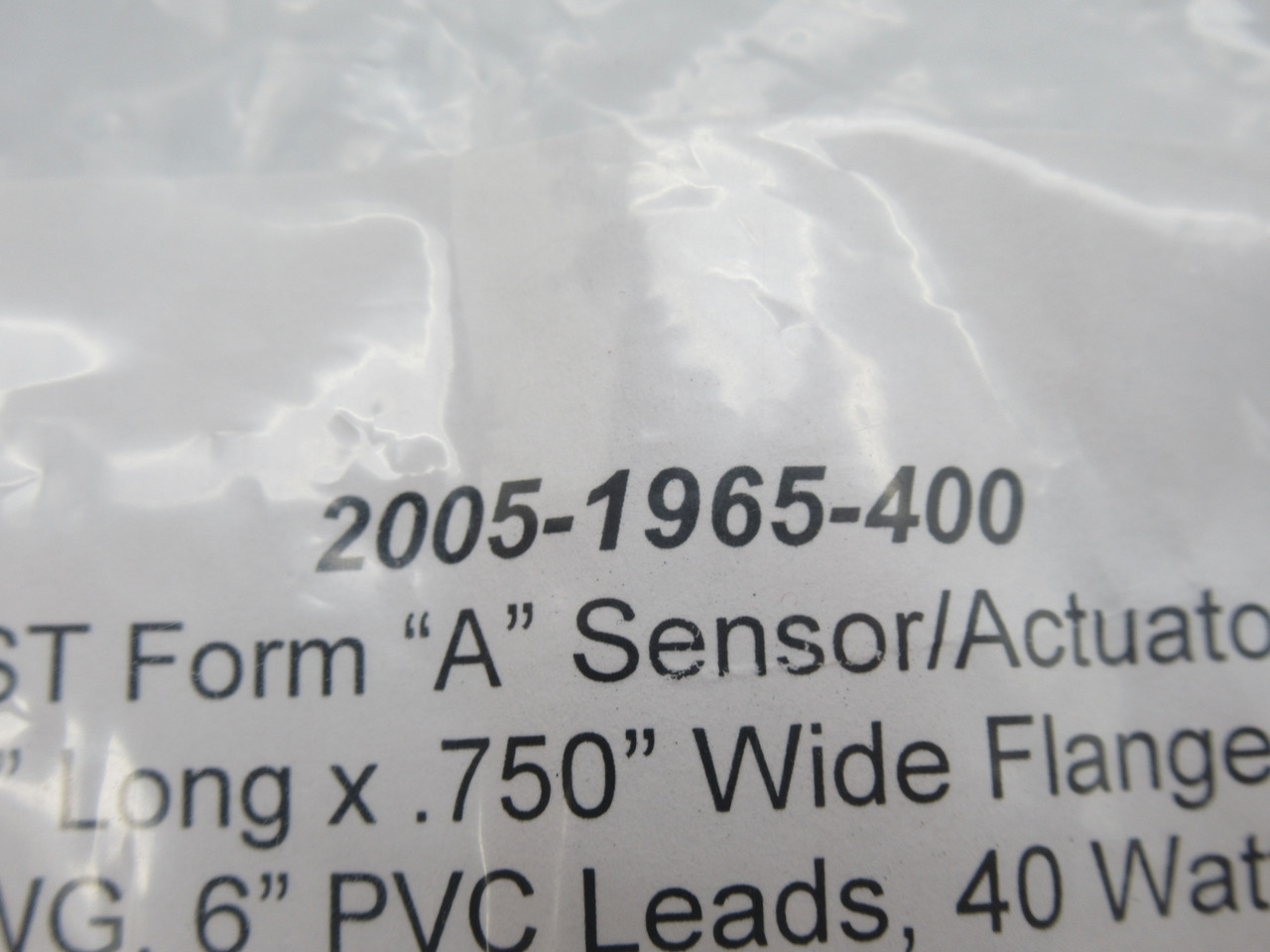 Reed Switch Developments Corp. 2005-1965-400 Reed Sensor/Actuator Set SPST A NWB