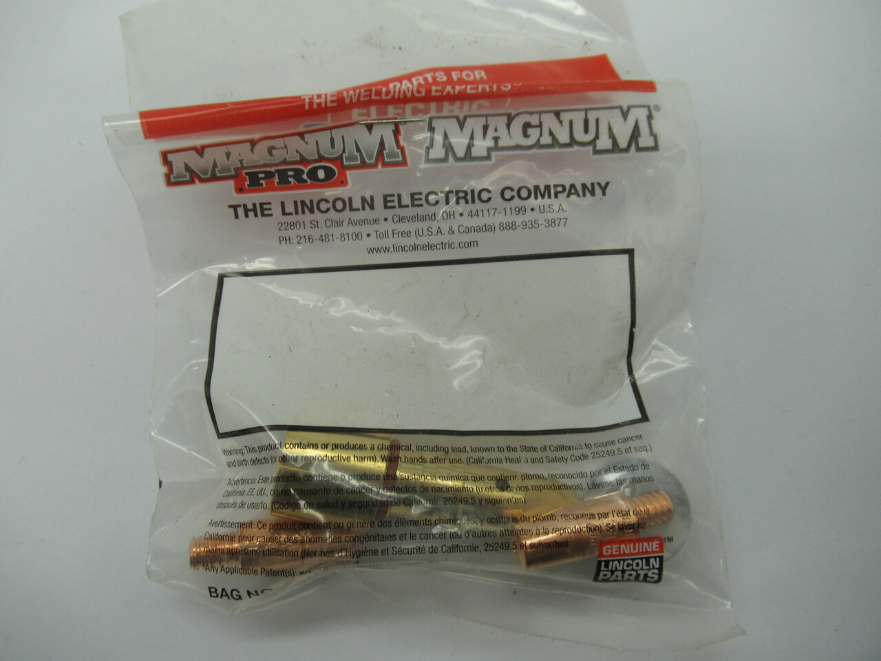 Lincoln Electric S11306-1 Contact Tip NWB