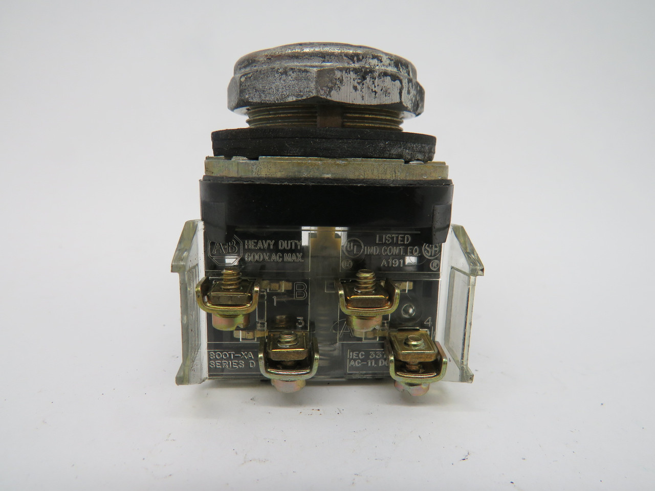 Allen-Bradley 800T-A7A Series T Push Button 1NO 1NC Blue SHELF WEAR USED