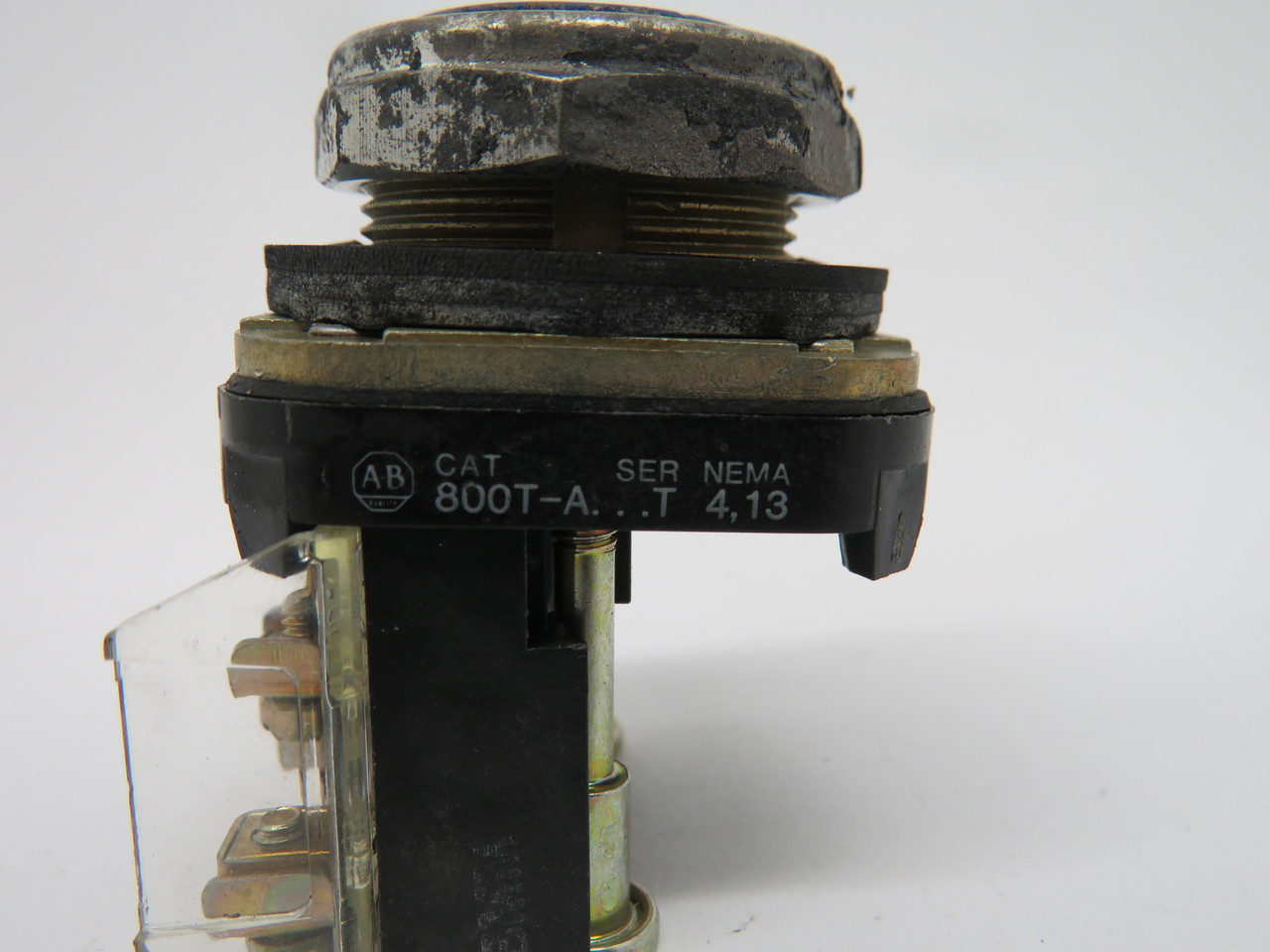 Allen-Bradley 800T-A7A Series T Push Button 1NO 1NC Blue SHELF WEAR USED