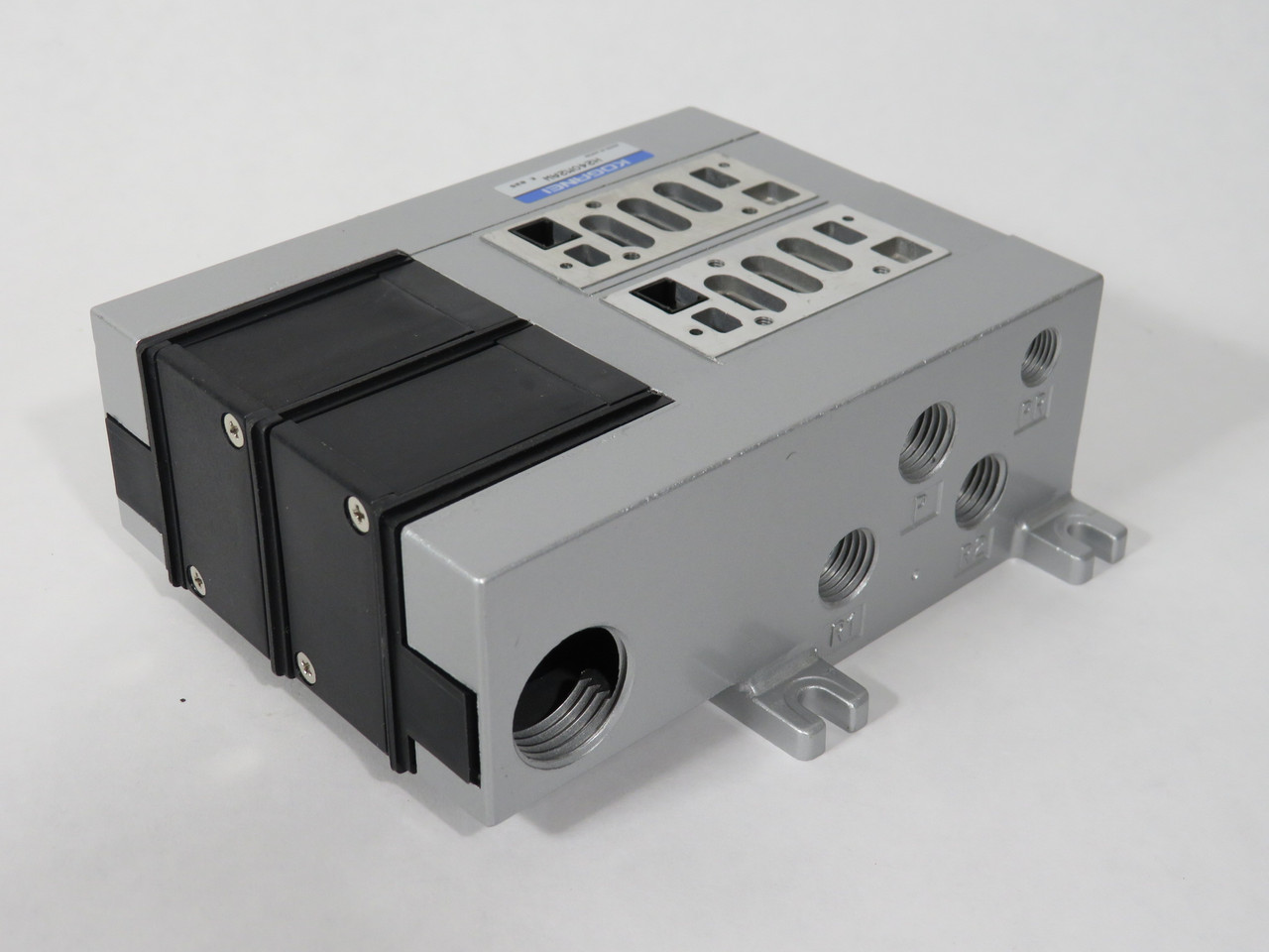 Koganei H240M2AW Solenoid Valve Manifold for HW240 Plug-In Valves NOP