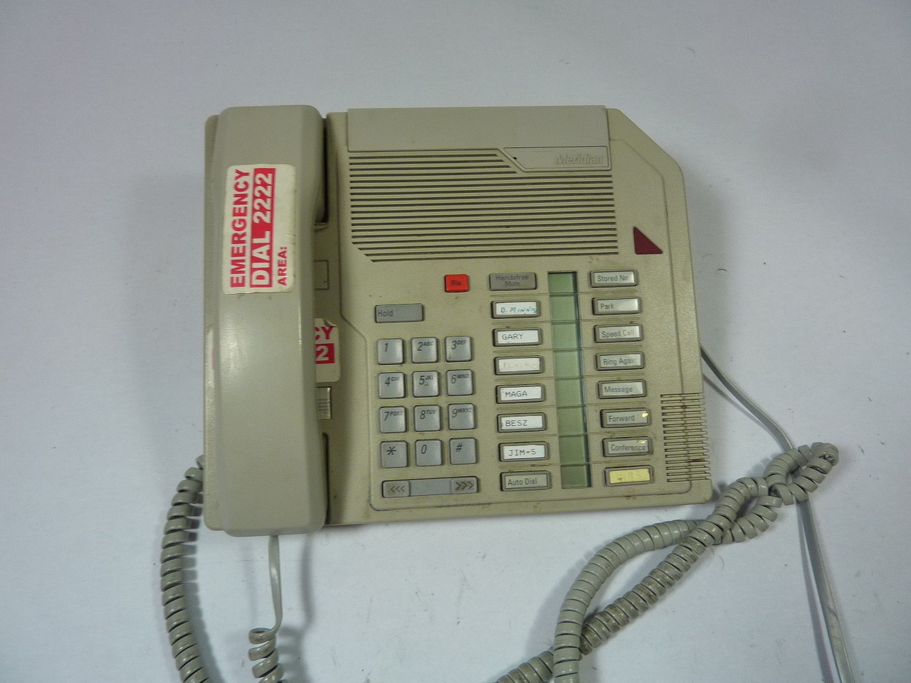 Nortel Meridian NT2K16GA93 Phone M2616 Grey USED