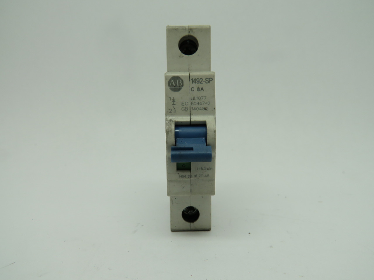 Allen-Bradley 1492-SPM1C080 Circuit Breaker 8A 1 Pole Series D USED