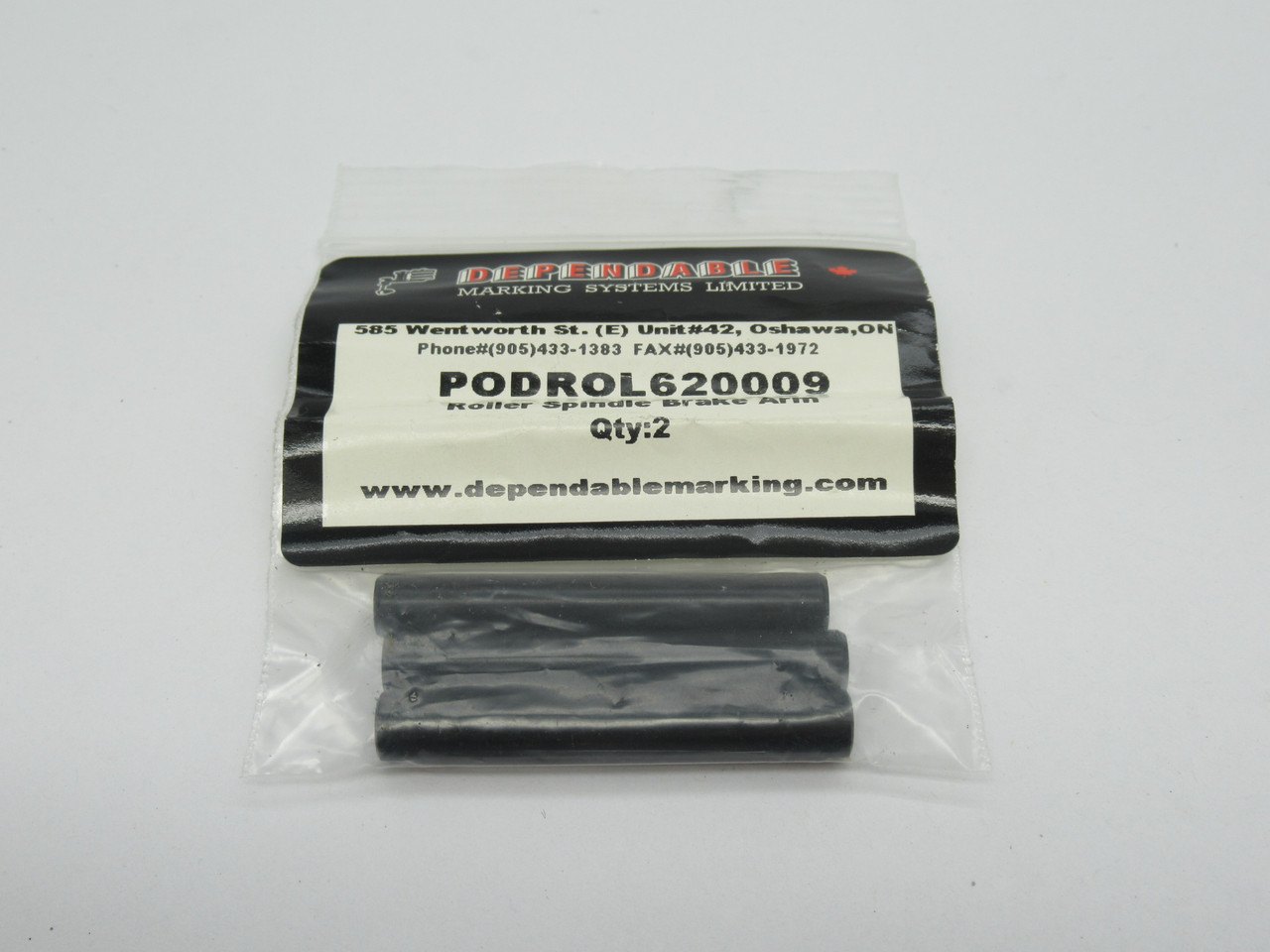 DMS PODROL620009 Roller Spindle Brake Arm 3/16"ID 1/4"OD 1-7/8"L *LOT OF 3* NWB