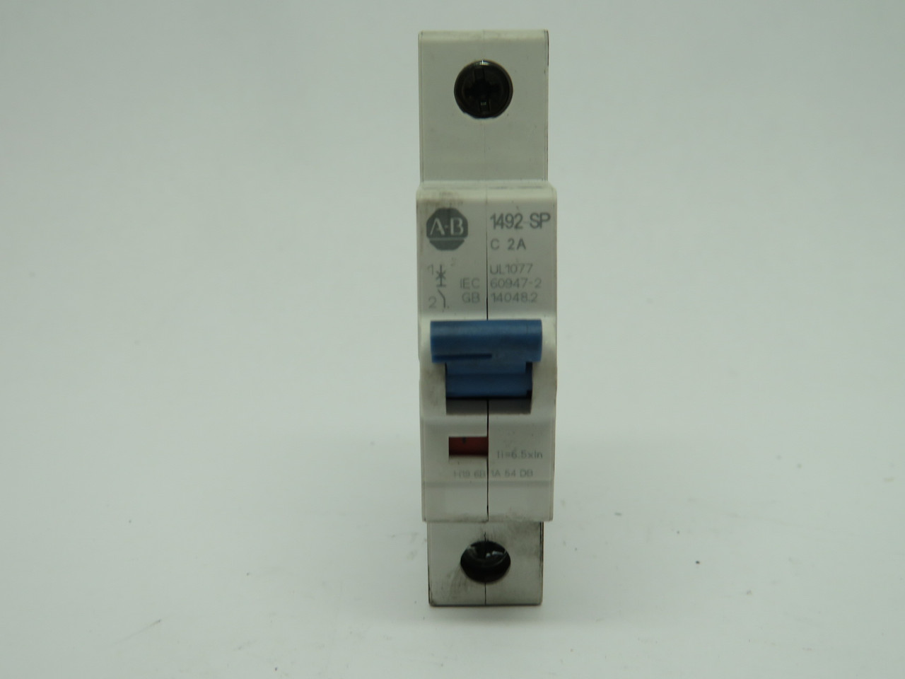 Allen-Bradley 1492-SPM1C020 Circuit Breaker 2A 1 Pole Series D USED
