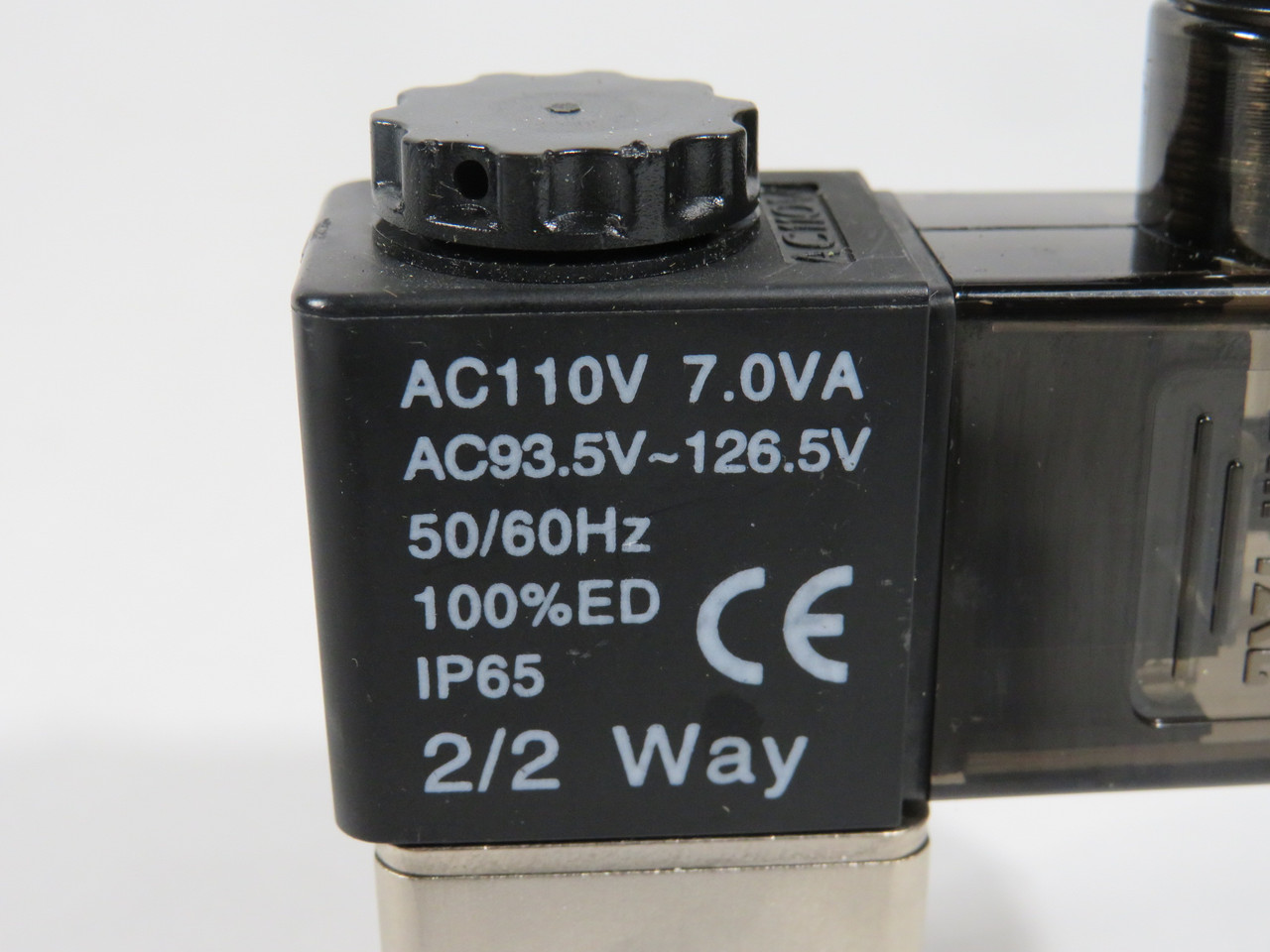 AirTac 2V02508CT 2/2-Way Fluid Control Valve 1/4" NPT 110V SHELF WEAR NOP