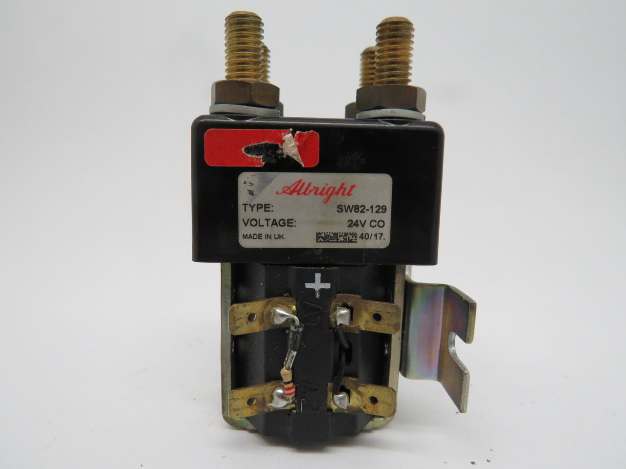 Albright SW82-129 Starter Contactor 24V CO USED