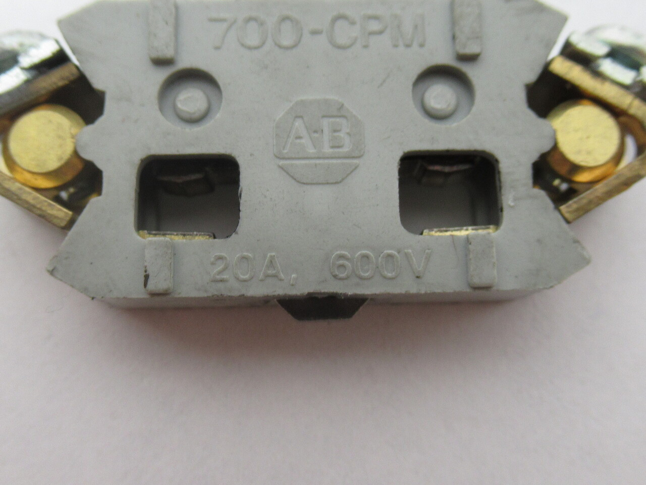 Allen-Bradley 700-CPM Contact Cartridge 600V 20A USED