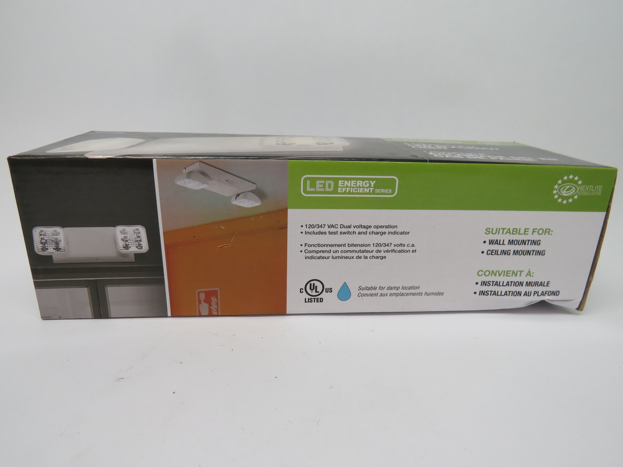 Nextlite 35131-HBC 2-Light Emergency LED Blackout Light 120/347VAC NEW