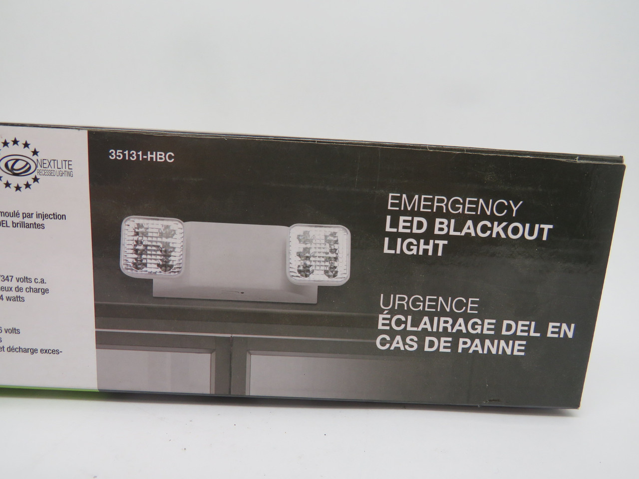 Nextlite 35131-HBC 2-Light Emergency LED Blackout Light 120/347VAC NEW