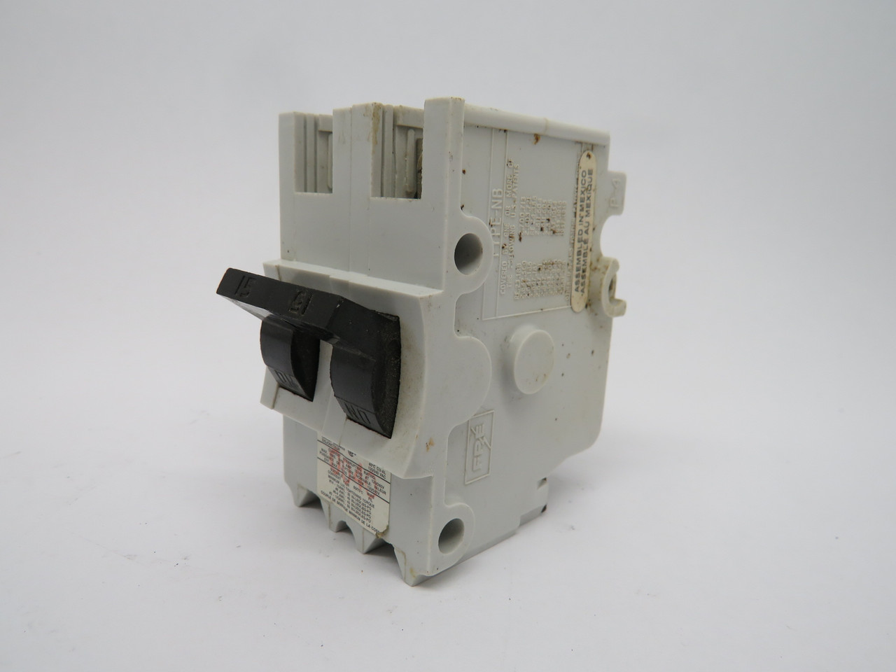 Federal Pioneer NB215 Standard Circuit Breaker 15A 120/240V 2 Pole USED