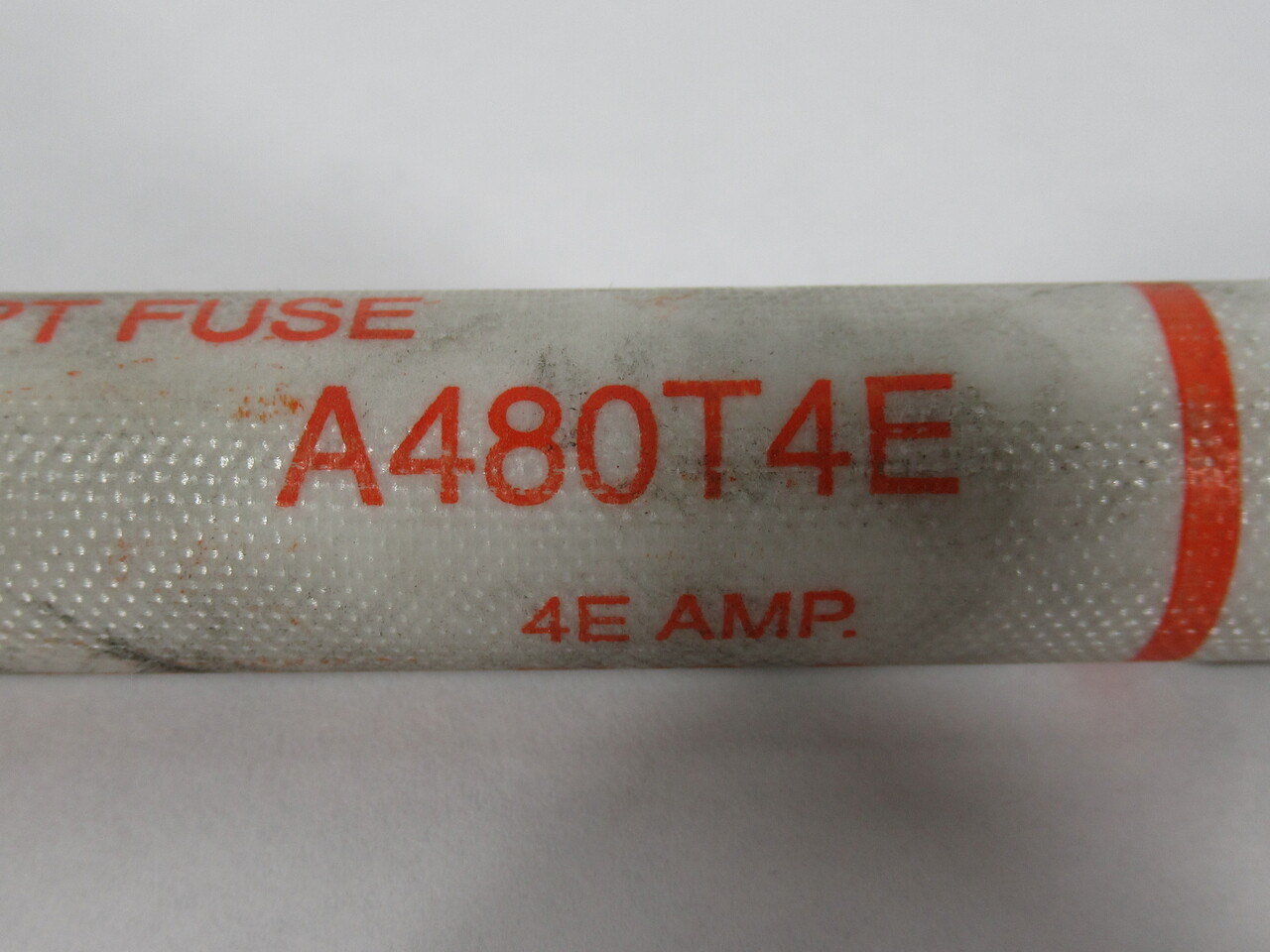 Ferraz Shawmut A480T4E Current Limiting Fuse 4 Amp 4800 Volts USED