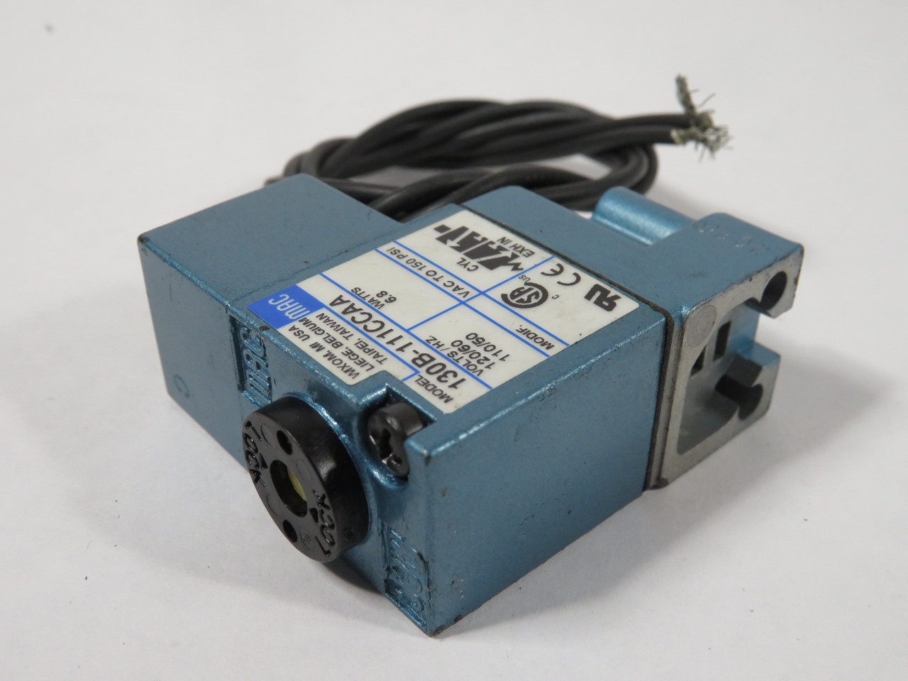 MAC 130B-111CCAA Solenoid Valve No Base 110V@50Hz 120V@60Hz 6.8W SHELF WEAR NOP