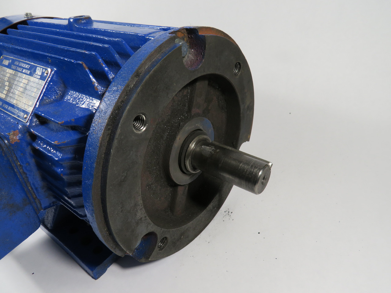 WNM 2HP 1170RPM 575V 184TC TEFC 3Ph 2.3A 60Hz C-Face USED