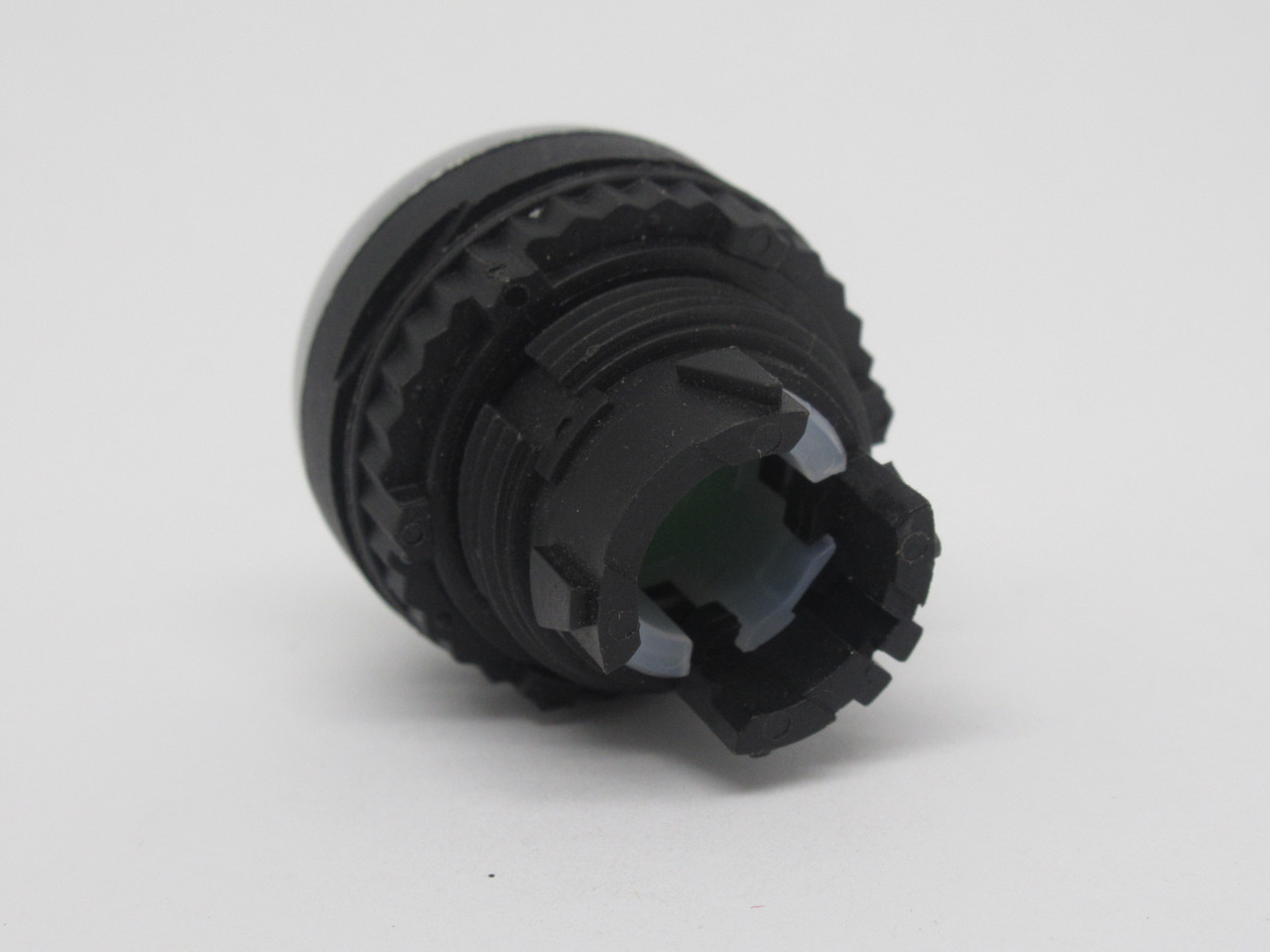 BACO L21AH20 Illuminated Pushbutton Head GREEN Spring Return USED