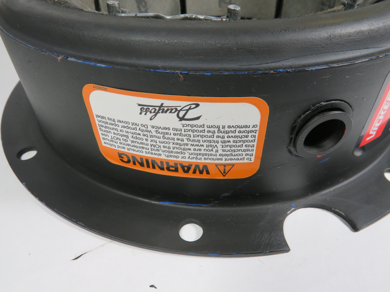 Vickers Airflex 142095JC Rev. P Size 6CB200 Clutch-Brake Assembly 110 PSI USED