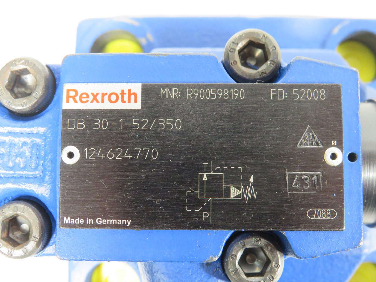 Rexroth R900598190 Pressure Relief Valve DB 30-1-52/350 350bar SHELF WEAR NOP