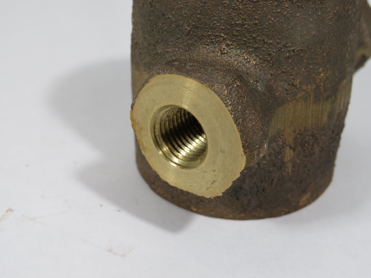 Generic Sight Flow Indicator Single Window w/ Propeller 1/4" NPT NEW