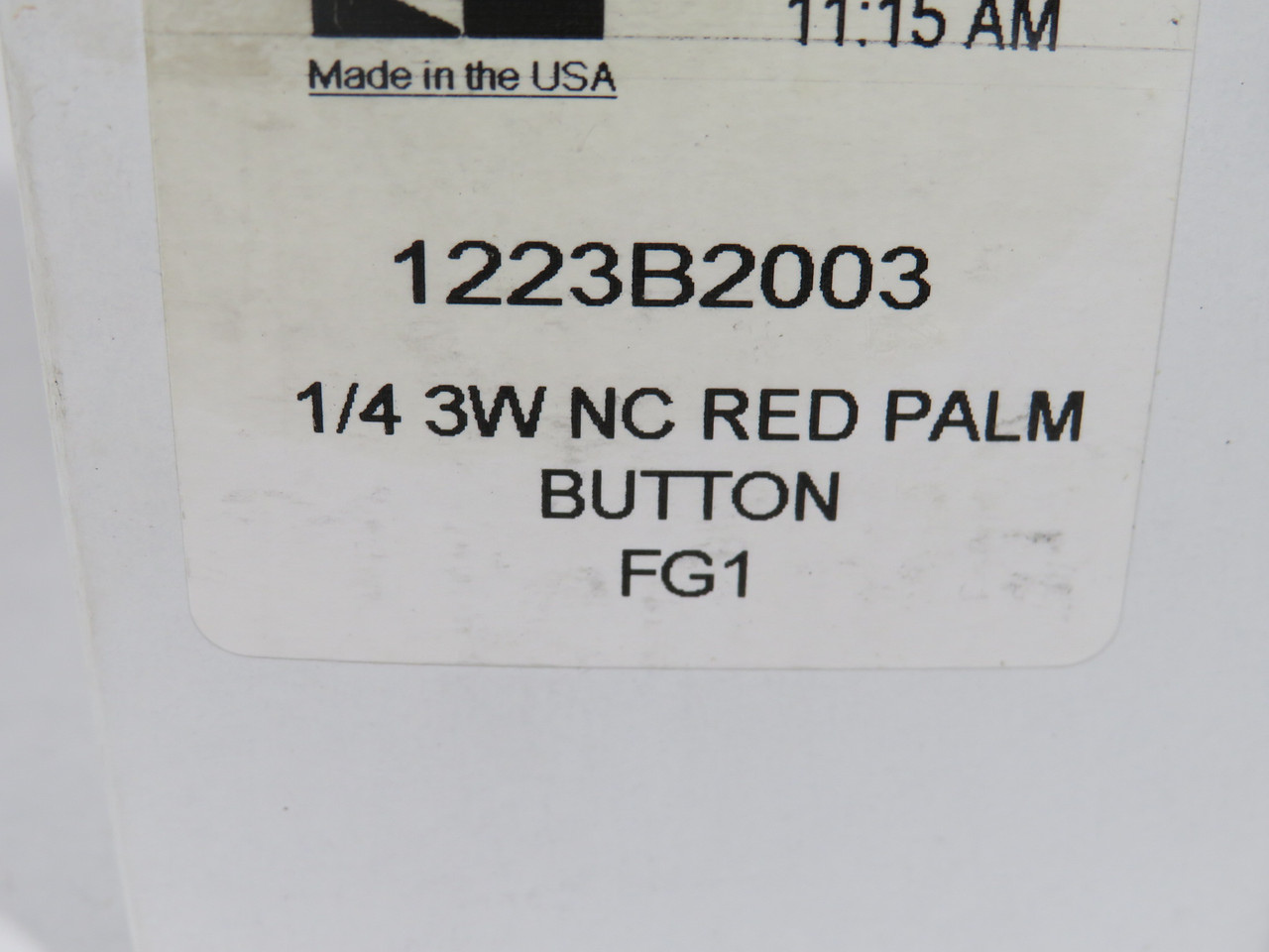 Ross 1223B2003 Directional Control Push Button Valve 1/4" NPT NC SEALED NEW