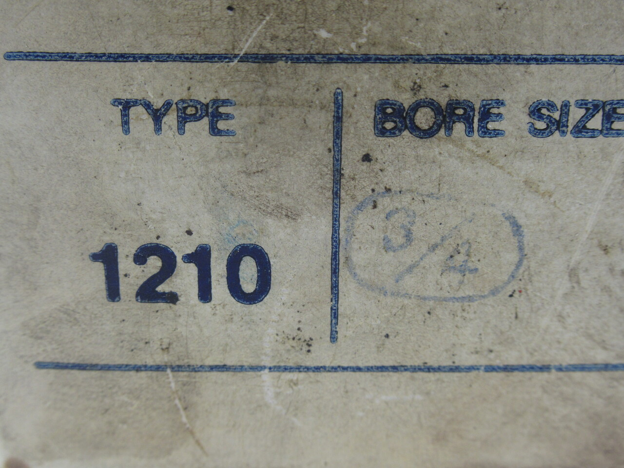 Generic 1210-3/4 Tapered Bushing 3/4" B 3/16x3/32" Key 1-7/8" OD *DMG BOX* NEW