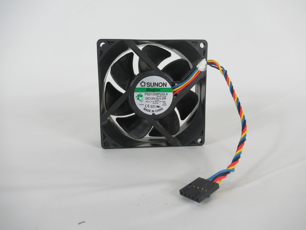Sunon PSD1209PLV2-A 90mm Server Fan 12VDC 4.2W 4000RPM USED