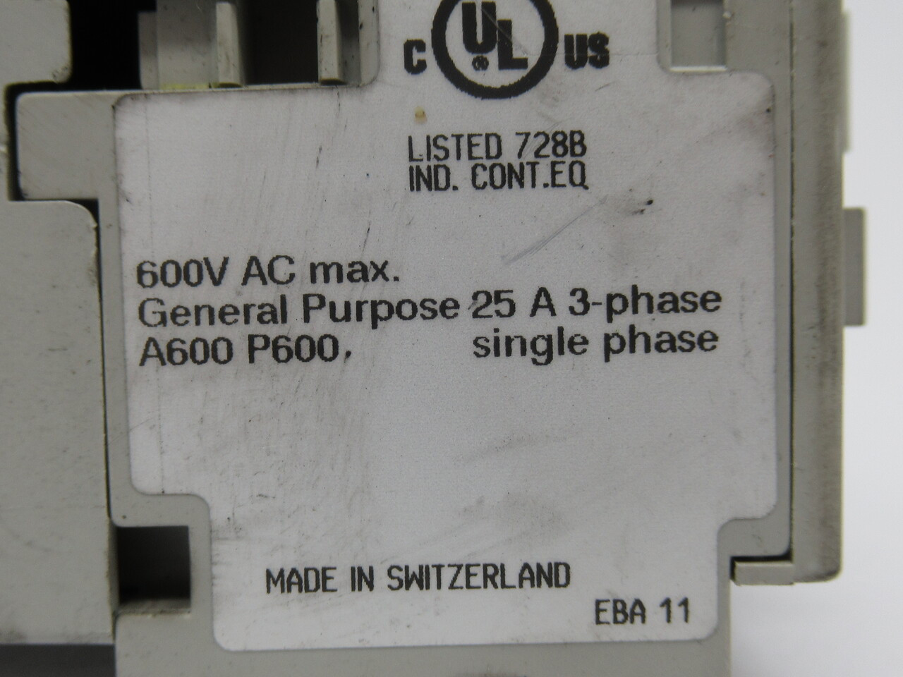 Allen-Bradley 700-CF310D Control Relay 110V@50Hz 120V@60Hz 6kV Ser A USED