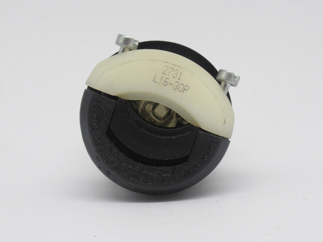 Leviton 2731 Twist Locking Plug 30A 480V 4W 3P USED