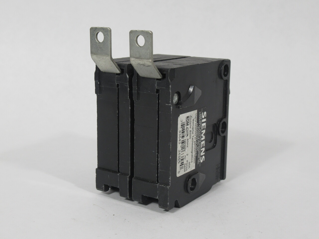 Siemens B230 Circuit Breaker 30A 120/240V 2-Pole 60Hz USED