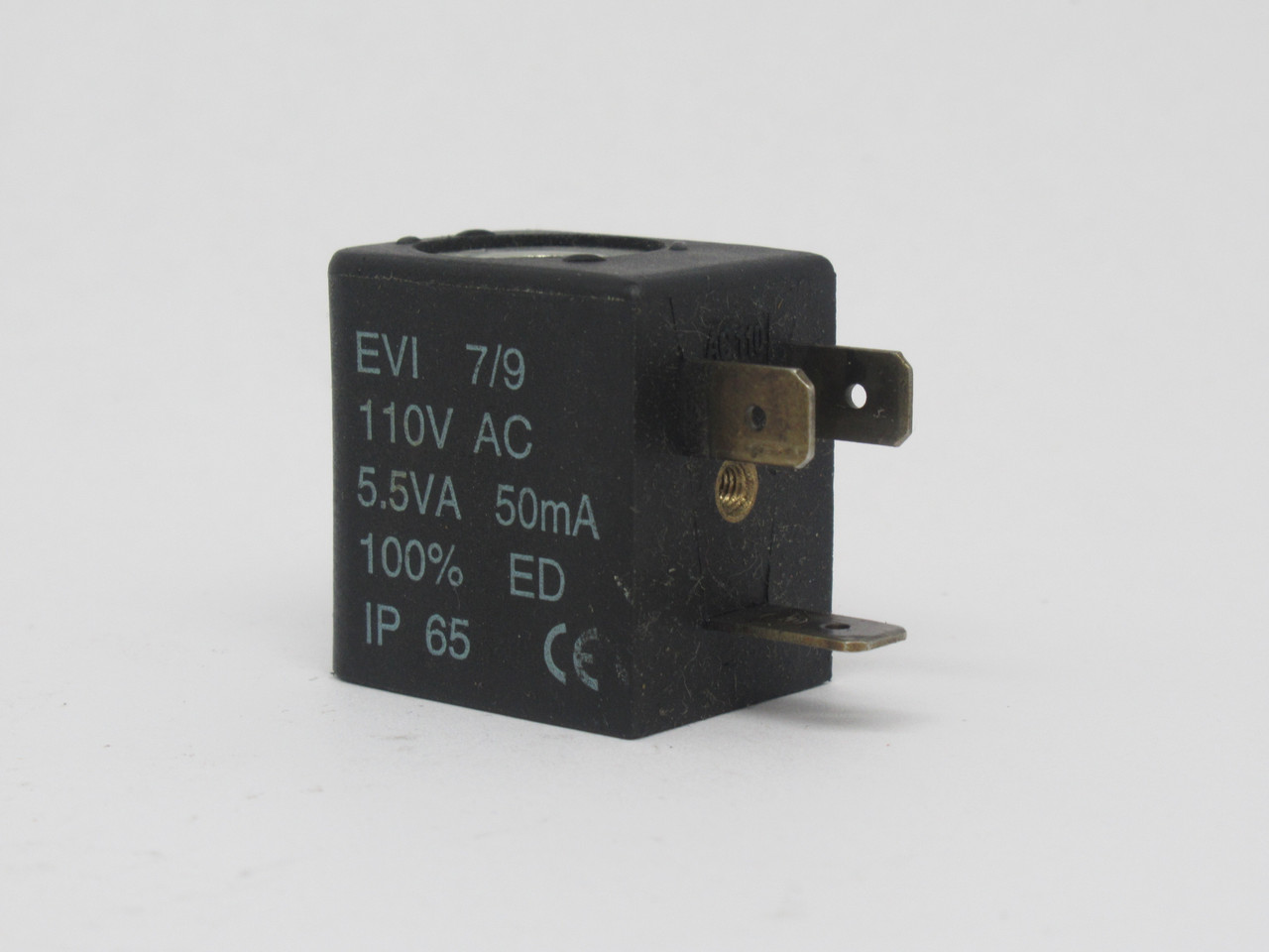 Generic EVI-7/9 Solenoid Coil 110VAC 5.5VA 50mA USED