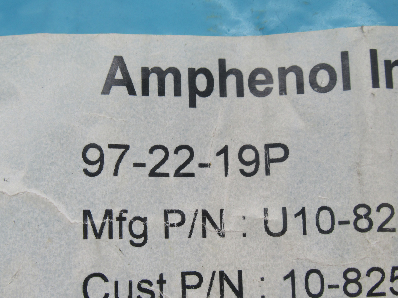 Amphenol 97-22-19P 14-Position Connector Insert Male NWB
