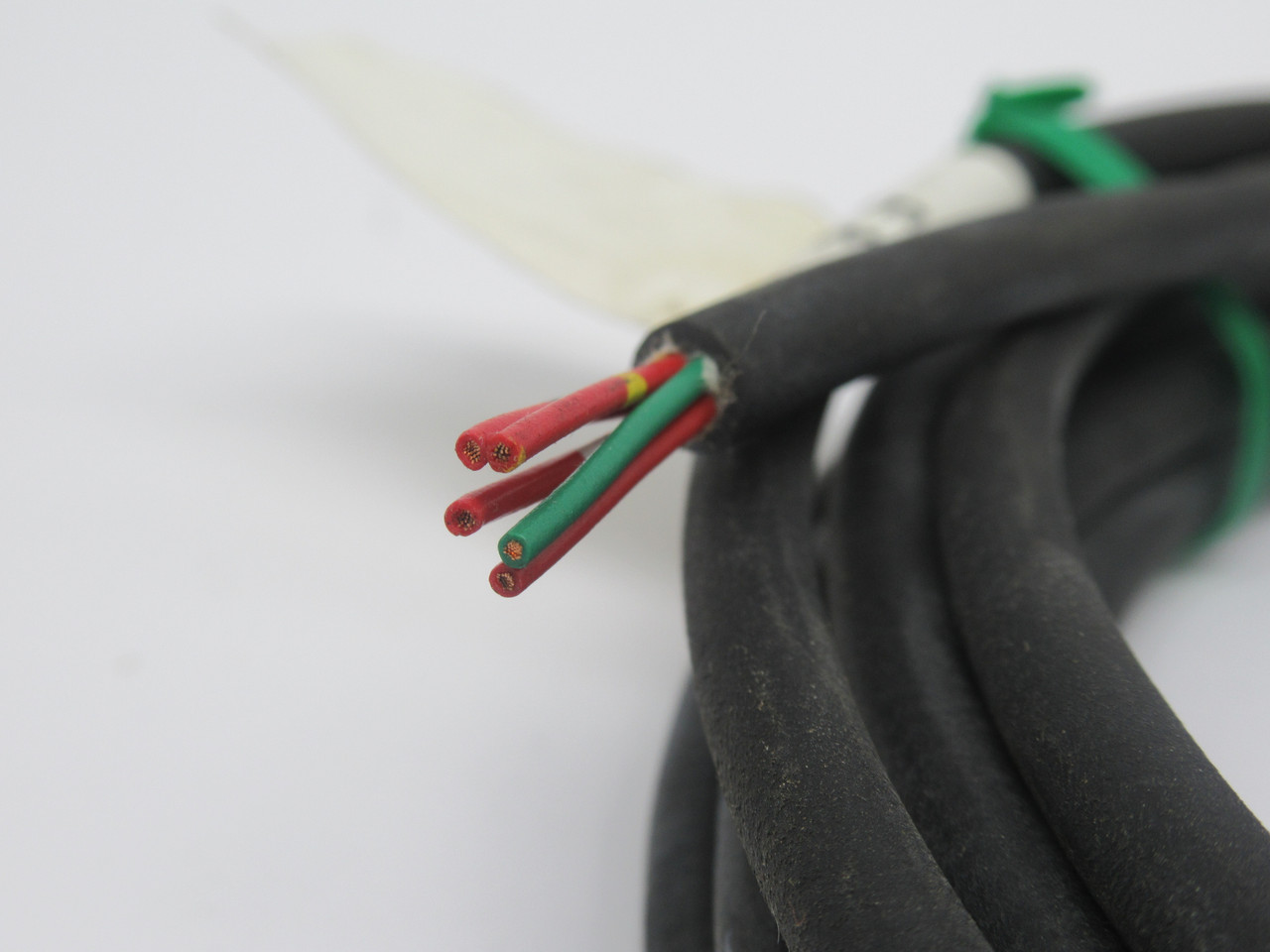 IFM E18026 Female Cordset 1/2" 20UNF 5-Wire 250V 4A 4m Length USED