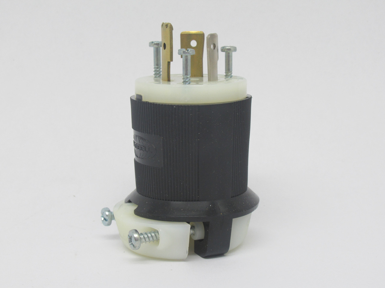 Hubbell HBL3721 Insulgrip Twistlock Plug 20A 347VAC 3W 2P *DAMAGED BOX* NEW