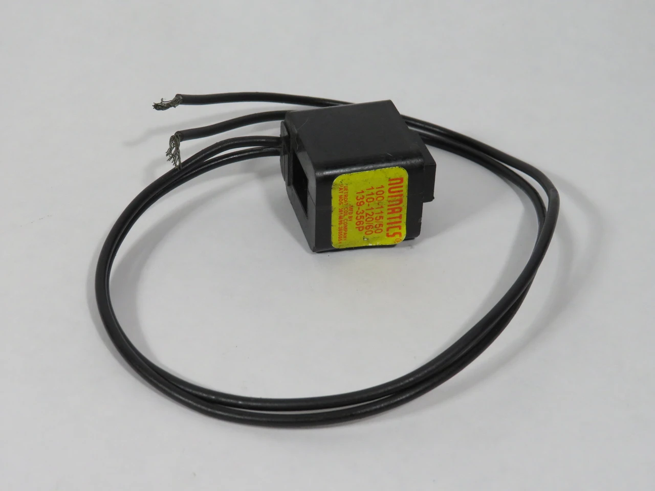 Numatics 139-356P Solenoid Coil 100-115@50Hz 110-120@60Hz USED